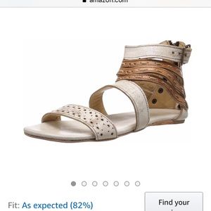 Bed Stu Gladiator Sandals Distressed